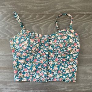 Floral Crop Top